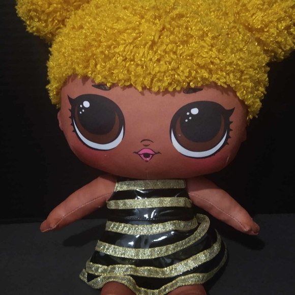 15" LOL Surprise Plush Doll Queen Bee Large Gold Hair - Picture 4 of 4